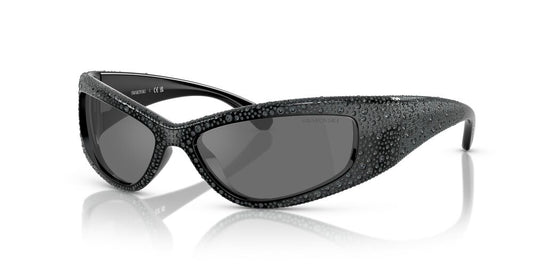 Aros De Sol Swarovski Sk6027 Black