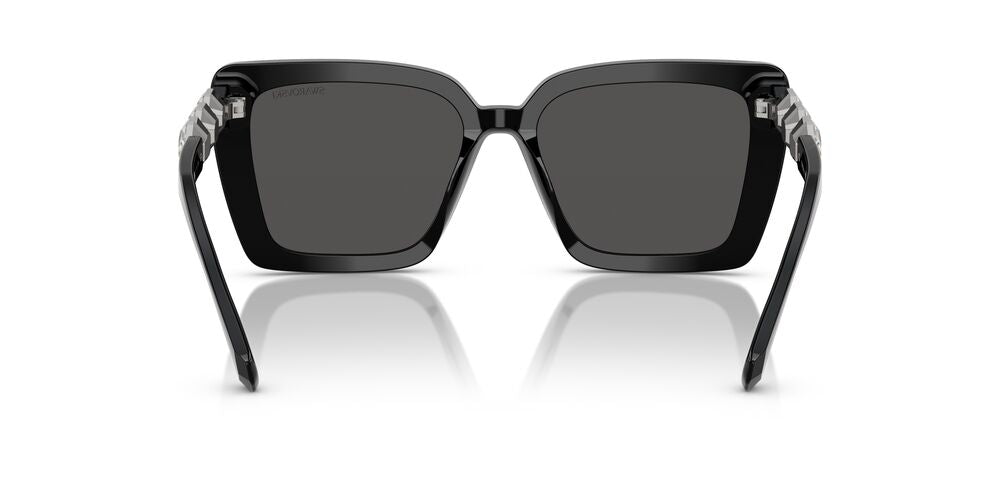 Aros De Sol Swarovski Sk6032 Black