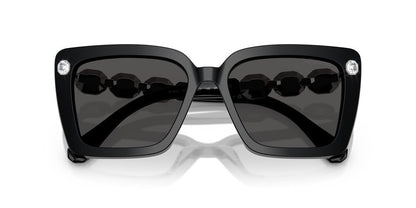 Aros De Sol Swarovski Sk6032 Black