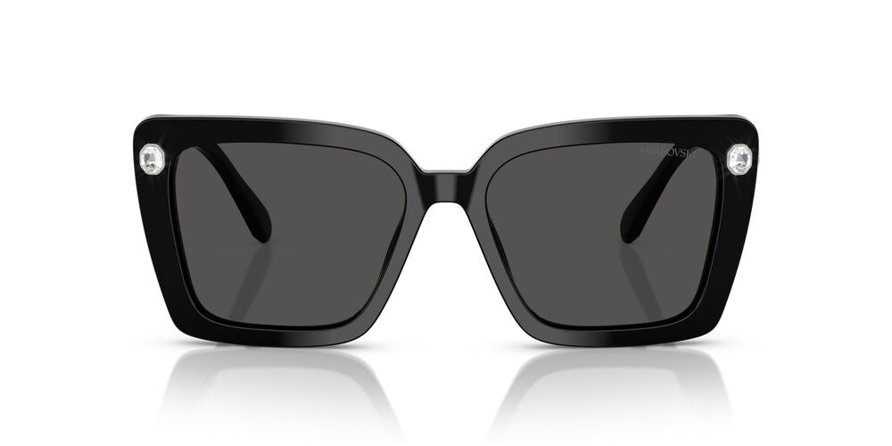 Aros De Sol Swarovski Sk6032 Black