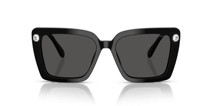 Aros De Sol Swarovski Sk6032 Black
