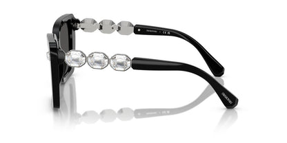 Aros De Sol Swarovski Sk6032 Black