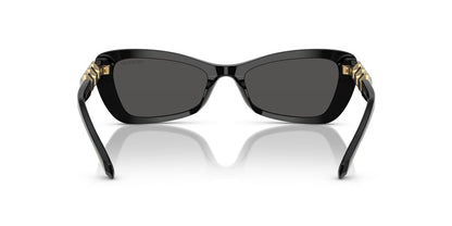 Aros De Sol Swarovski Sk6033 Black