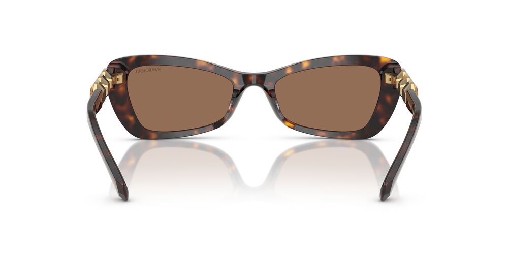 Aros De Sol Swarovski Sk6033 Havana
