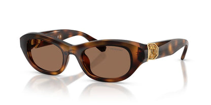 Aros De Sol Swarovski Sk6036U Havana