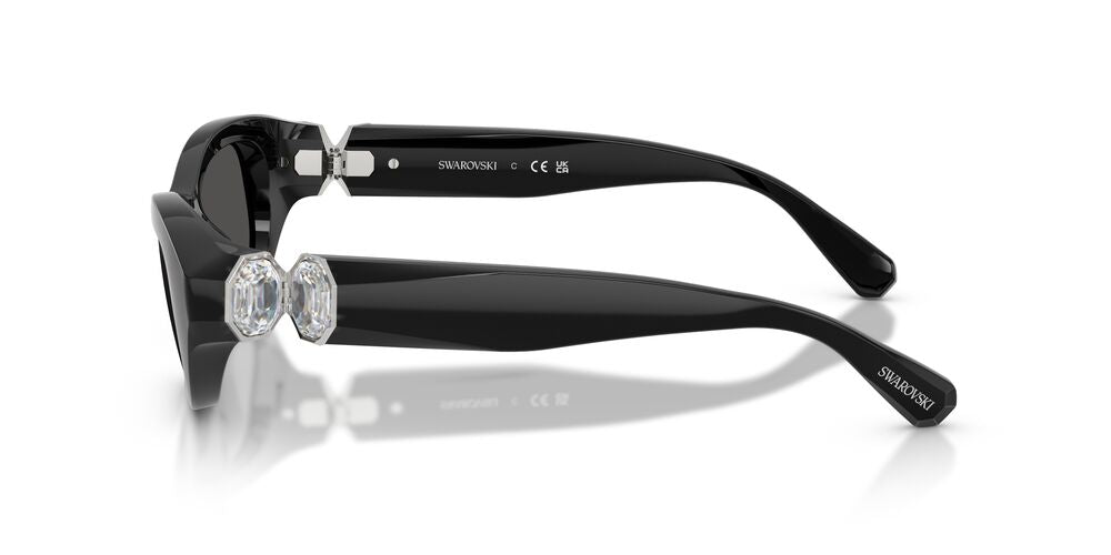 Aros De Sol Swarovski Sk6036U Black
