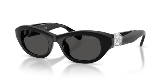 Aros De Sol Swarovski Sk6036U Black