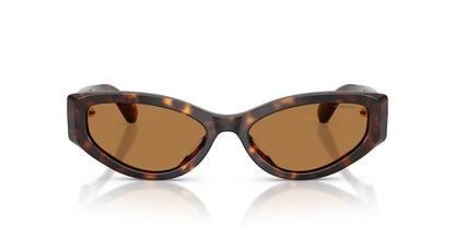 Aros De Sol Swarovski SK6045U Havana