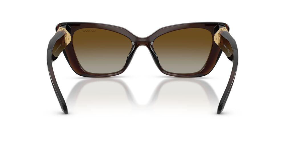 Aros De Sol Swarovski SK6047 Transparent Brown