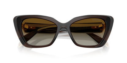Aros De Sol Swarovski SK6047 Transparent Brown