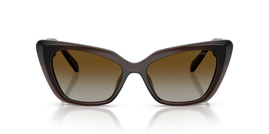 Aros De Sol Swarovski SK6047 Transparent Brown