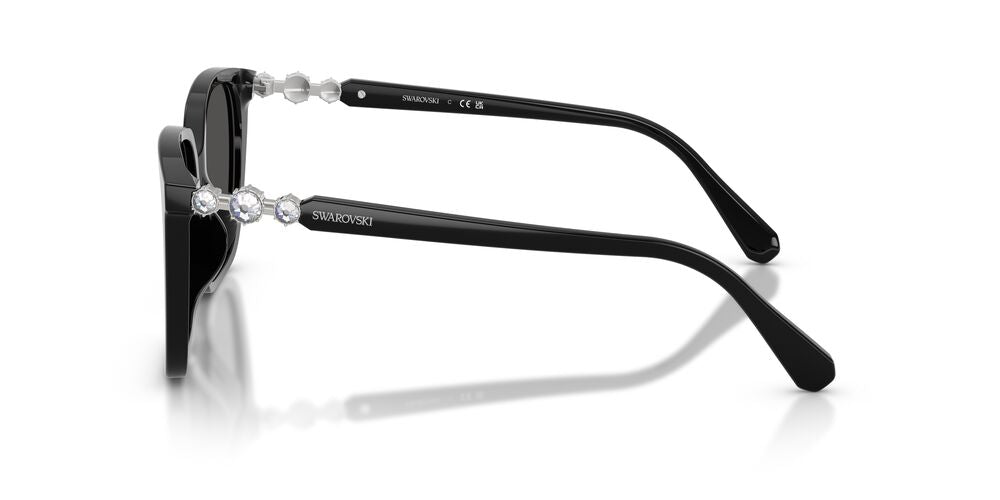 Aros De Sol Swarovski SK6053D Black