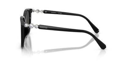 Aros De Sol Swarovski SK6053D Black
