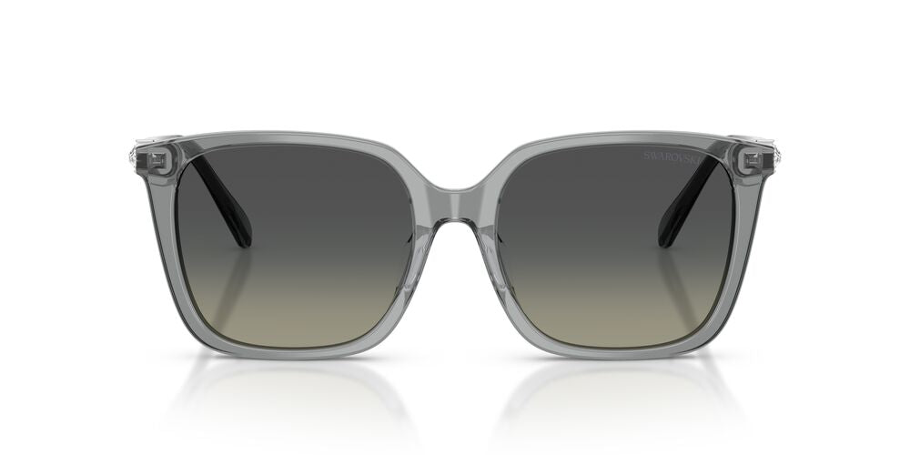 Aros De Sol Swarovski SK6053D Transparent Grey