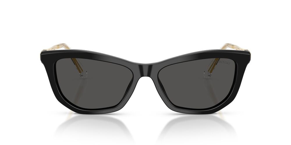 Aros De Sol Swarovski SK6057 Black