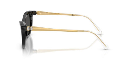 Aros De Sol Swarovski SK6057 Black