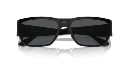 Aros De Sol Versace Ve2262 Matte Black