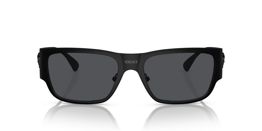 Aros De Sol Versace Ve2262 Matte Black