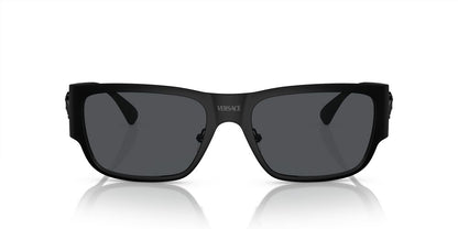 Aros De Sol Versace Ve2262 Matte Black