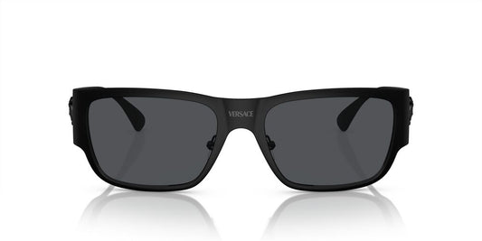 Aros De Sol Versace Ve2262 Matte Black