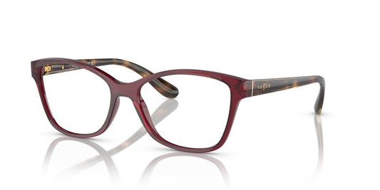 Aros Oftálmicos Vogue Vo2998 Opal Oscuro Rojo