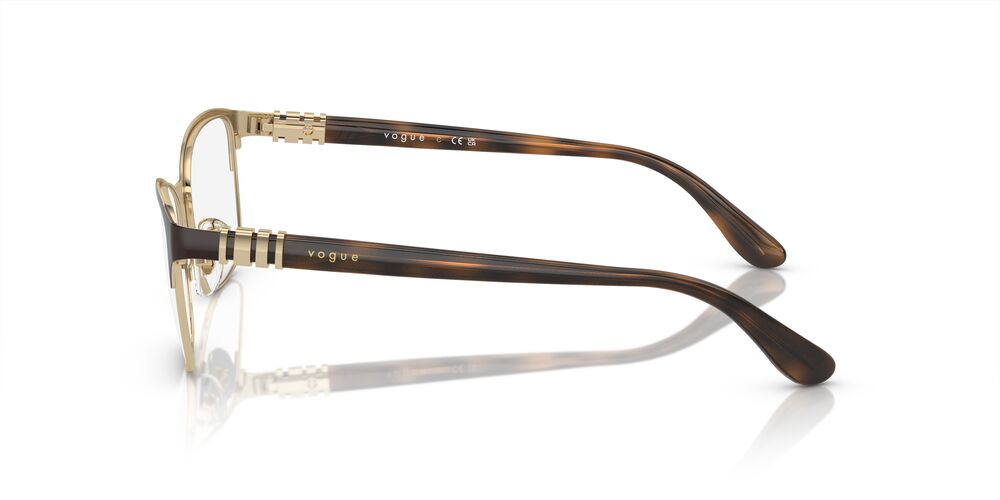 Aros Oftálmicos Vogue Vo4050 Cafe/Pale Dorado