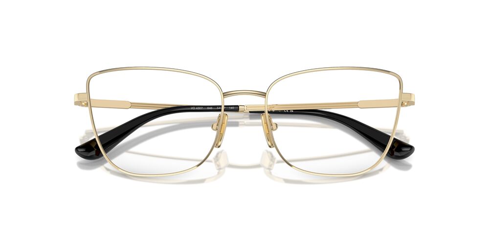 Aros Oftálmicos Vogue Vo4307 Pale Dorado/Top Negro