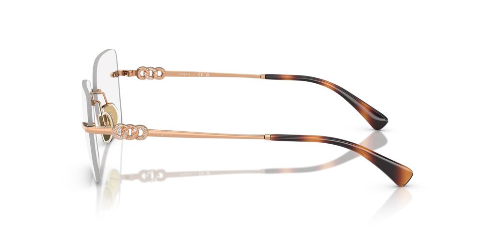 Aros Oftálmicos Vogue Vo4320B Rose Dorado