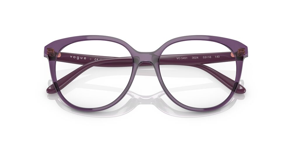 Aros Oftálmicos Vogue Vo5451 Clear Violet