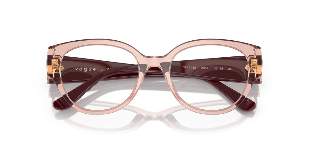 Aros Oftálmicos Vogue Vo5482 Clear Rosado