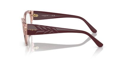 Aros Oftálmicos Vogue Vo5482 Clear Rosado