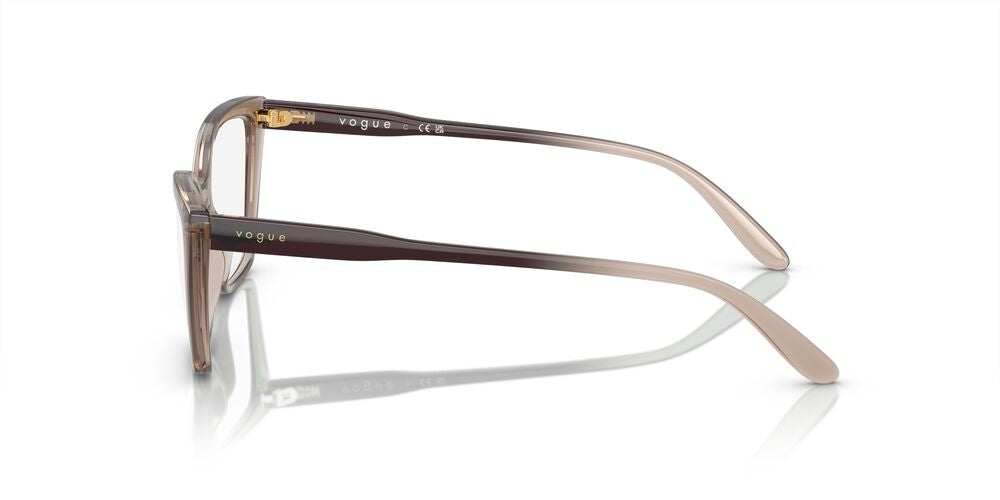 Aros Oftálmicos Vogue Vo5519 Clear Caramelo