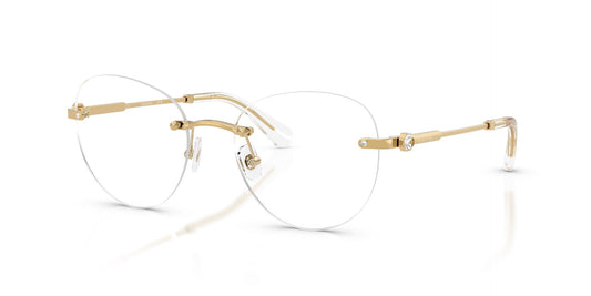Aros Oftálmicos Swarovski Sk1021 Negro/Transparente