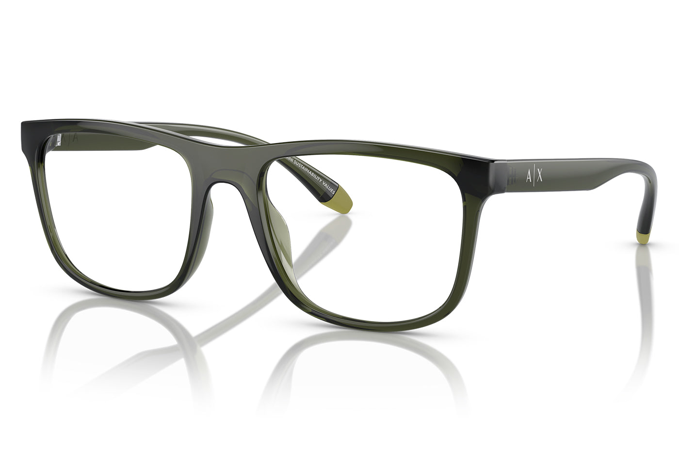 Aros Oftálmicos Armani Exchange Ax3101U Verde Oscuro