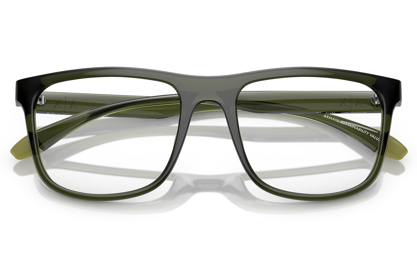 Aros Oftálmicos Armani Exchange Ax3101U Verde Oscuro